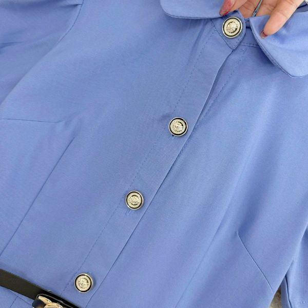 Váy Cotton Hàn Có Cổ Thiết Kế TuTu Store Phù Hợp Đi Tiệc Dành Cho Nữ - Mã D810