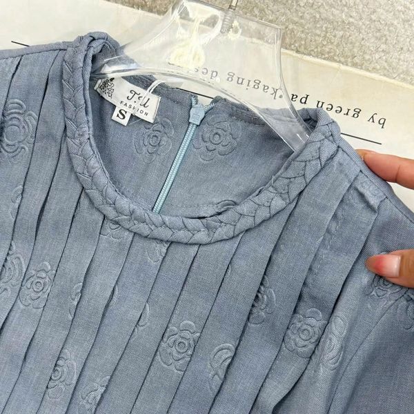Váy Bố Gân Cổ Tròn Thiết Kế TuTu Store Dành Cho Nữ - Mã D843