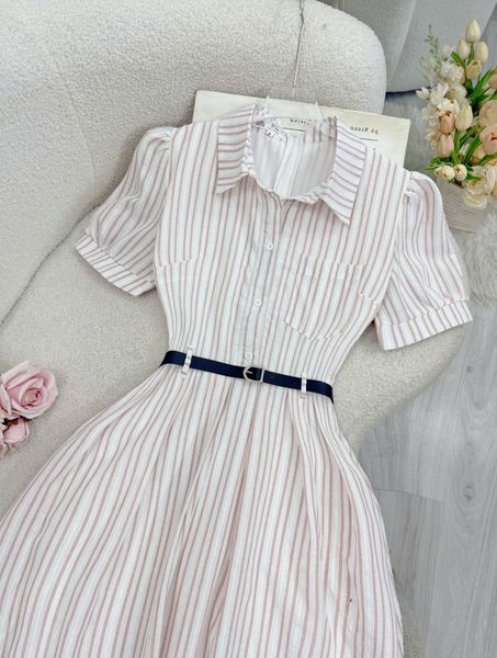 Váy Xô Tằm Gân Có Cổ Thiết Kế TuTu Store Dành Cho Nữ Phù Hợp Đi Chơi Đi Tiệc - Mã D844
