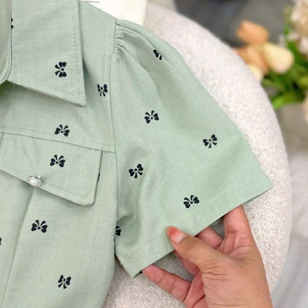 Váy Bố Mịn Sang Có Sẻ Thiết Kế TuTu Store Dành Cho Nữ - Mã D853