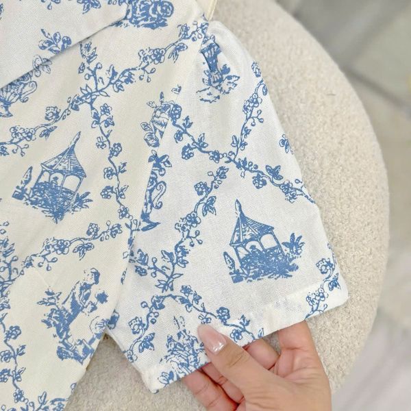 Váy Linen Bột Thiết Kế TuTu Store Dành Cho Nữ - Mã D868