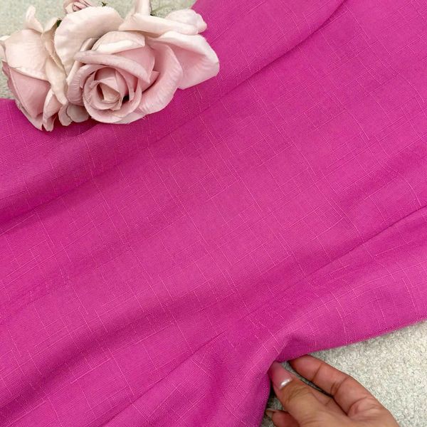Váy Linen Gân Sang Thiết Kế TuTu Store Dành Cho Nữ -Mã D875