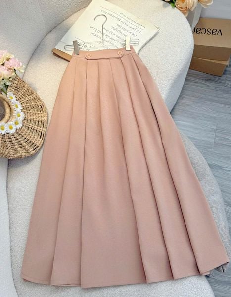 Chân Váy Kaki Nhung Thiết Kế TuTu Store Phù Hợp Đi Làm Dành Cho Nữ - Mã VS575