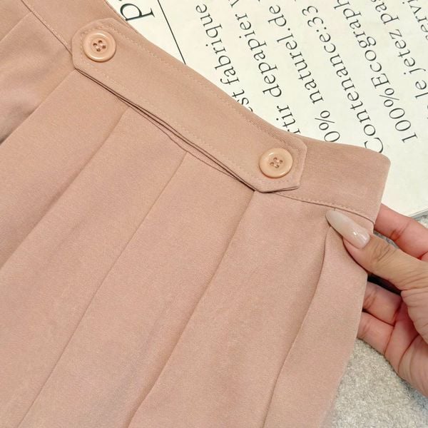 Chân Váy Kaki Nhung Thiết Kế TuTu Store Phù Hợp Đi Làm Dành Cho Nữ - Mã VS575