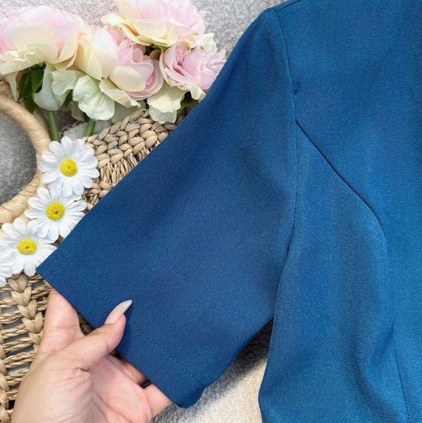 Áo Kaki Nhung Thiết Kế TuTu Store Phù Hợp Đi Làm Dành Cho Nữ - Mã AS575