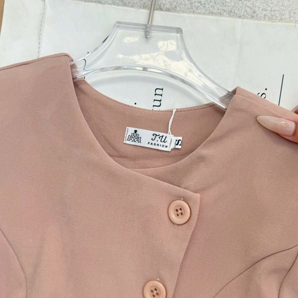 Áo Kaki Nhung Thiết Kế TuTu Store Phù Hợp Đi Làm Dành Cho Nữ - Mã AS575