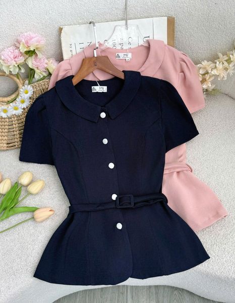 Áo Chéo Hàn Peplum Thiết Kế TuTu Store Phù Hợp Đi Làm Dành Cho Nữ - Mã A549