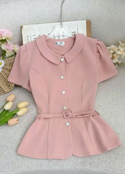 Áo Chéo Hàn Peplum Thiết Kế TuTu Store Phù Hợp Đi Làm Dành Cho Nữ - Mã A549