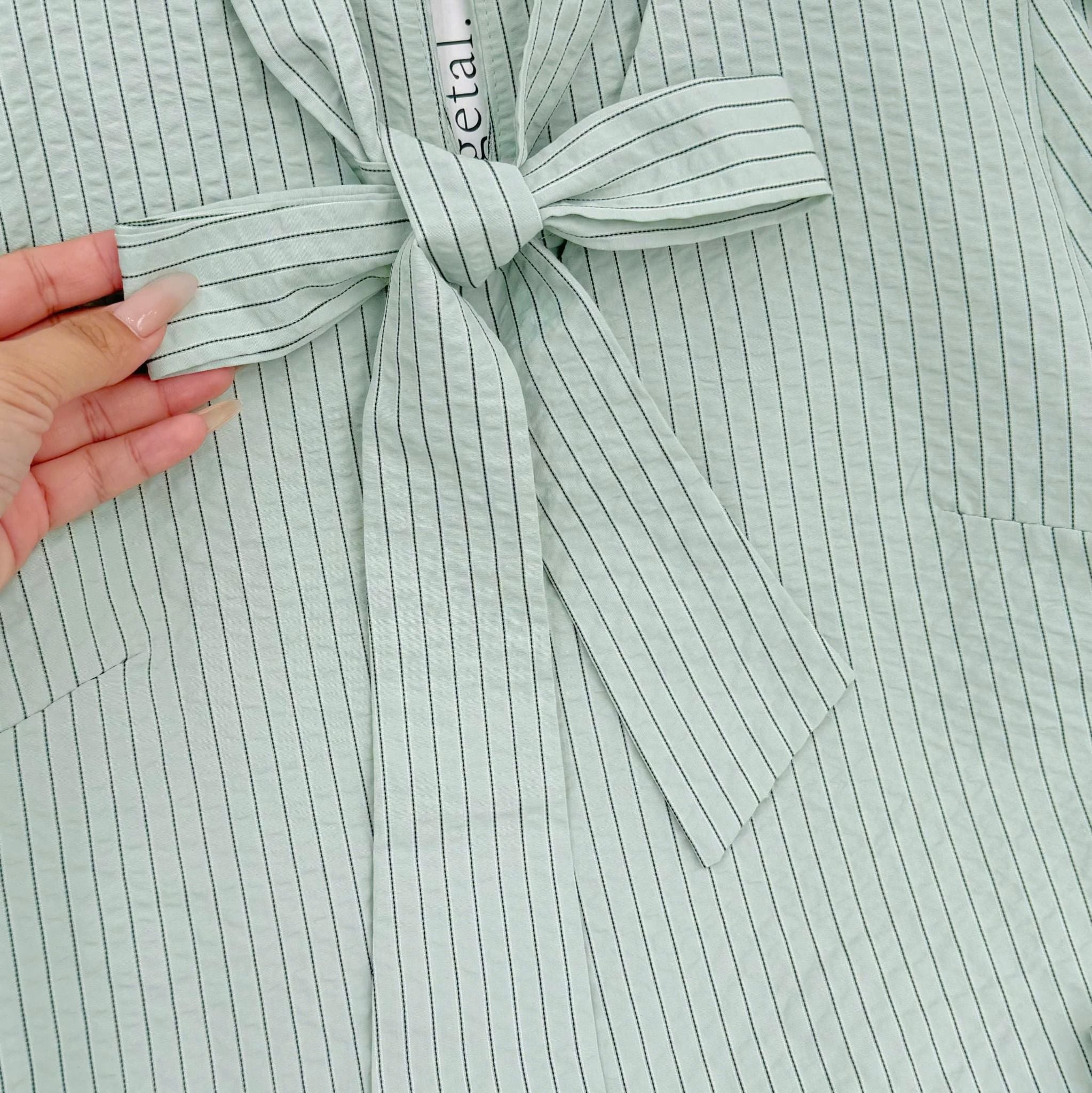 Áo Xô Lenin Cổ Nơ Thiết Kế TuTu Store Phù Hợp Đi Làm Dành Cho Nữ - Mã A547