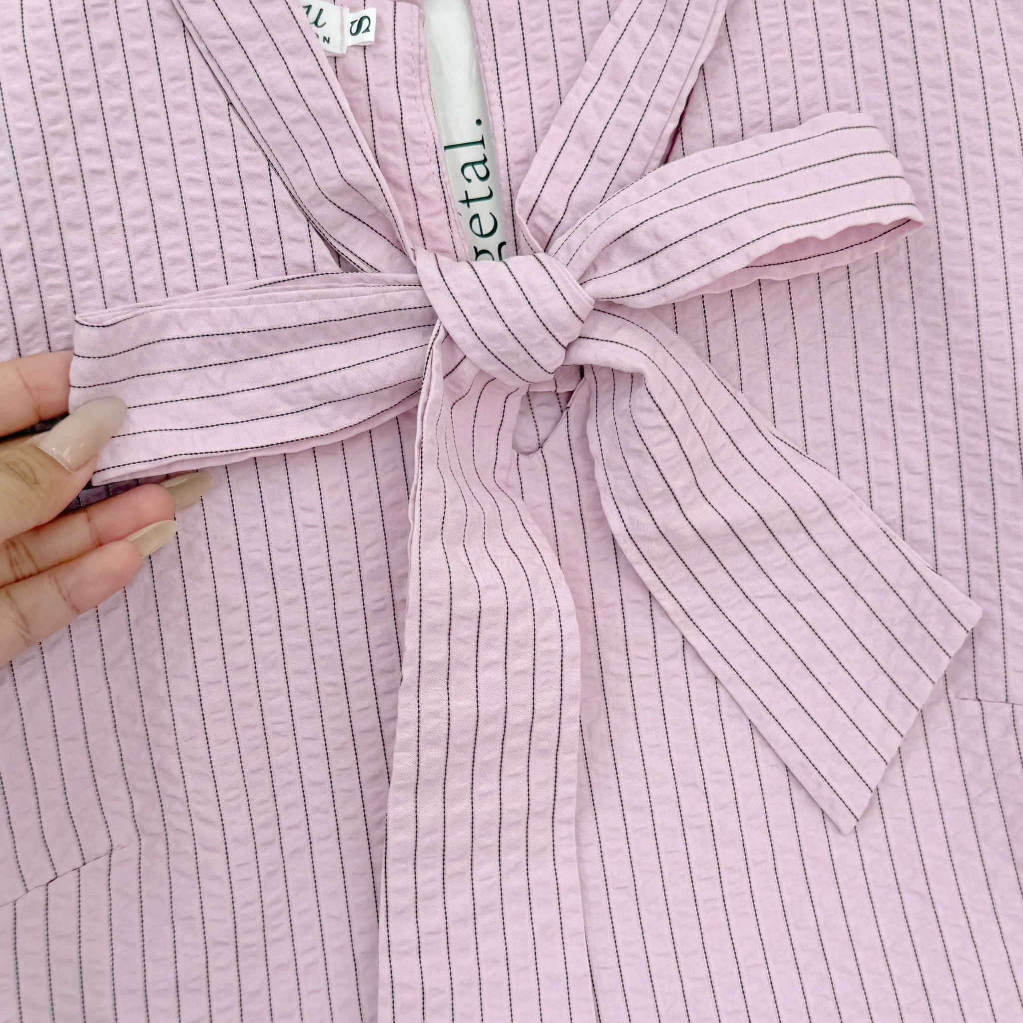 Áo Xô Lenin Cổ Nơ Thiết Kế TuTu Store Phù Hợp Đi Làm Dành Cho Nữ - Mã A547