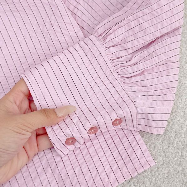 Áo Xô Lenin Cổ Nơ Thiết Kế TuTu Store Phù Hợp Đi Làm Dành Cho Nữ - Mã A547
