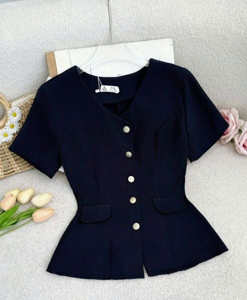 Áo Chéo Hàn Thiết Kế TuTu Store Phù Hợp Đi Làm Dành Cho Nữ - Mã A529