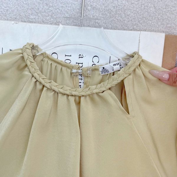 Áo Lụa Hàn Châu Thiết Kế TuTu Store Phù Hợp Đi Làm Dành Cho Nữ - Mã AS572