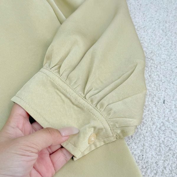 Áo Lụa Hàn Châu Thiết Kế TuTu Store Phù Hợp Đi Làm Dành Cho Nữ - Mã AS572