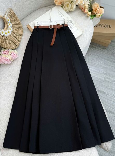 Chân Váy Linen Gân Thiết Kế TuTu Store Phù Hợp Đi Làm Dành Cho Nữ - Mã VS570