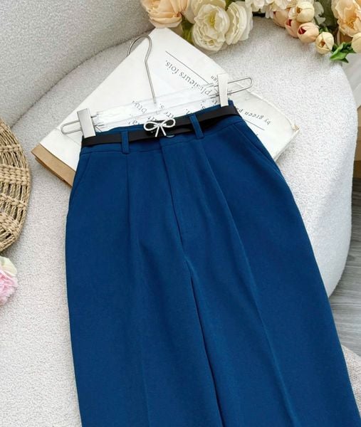 Quần Dài Kaki Nhung Thiết Kế TuTu Store Phù Hợp Công Sở Dành Cho Nữ - Mã Q139