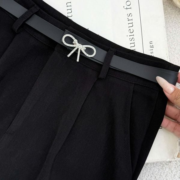 Quần Dài Kaki Nhung Thiết Kế TuTu Store Phù Hợp Công Sở Dành Cho Nữ - Mã Q139
