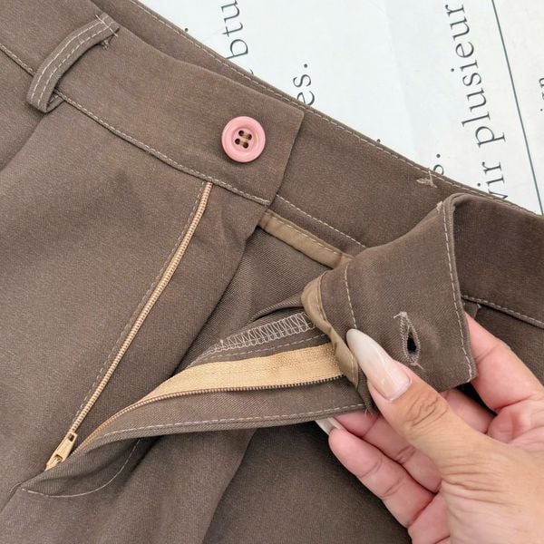 Quần Kaki Nhung Thiết Kế TuTu Store Phù Hợp Đi Làm Dành Cho Nữ - Mã Q138