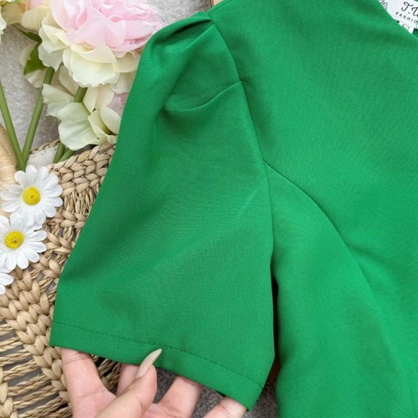 Áo Nữ Xanh Đen Xanh Lá Thời Trang TuTu Store - Mã A557