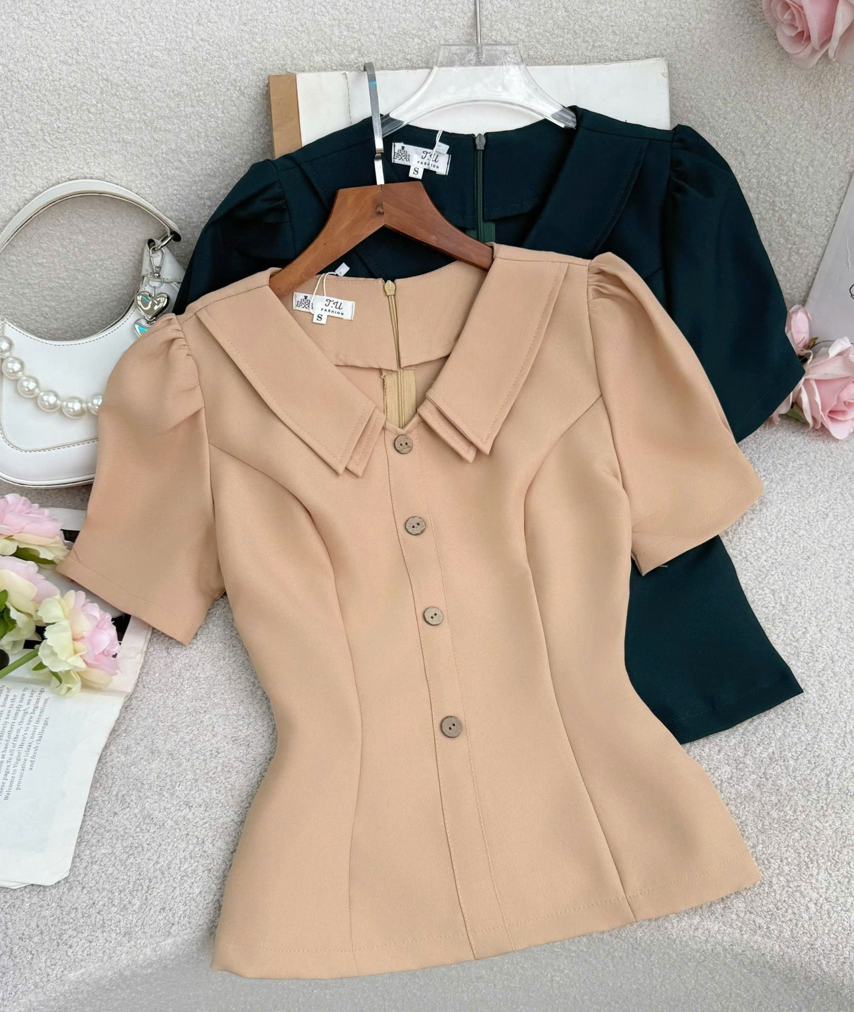 Áo Bố Thái Cổ Kiểu Phù Hợp Đi Làm Thiết Kế TuTu Store Dành Cho Nữ -Mã A472