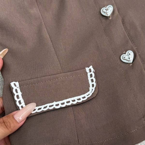 Áo Cotton Hàn Thiết Kế TuTu Store Phù Hợp Đi Làm Dành Cho Nữ - Mã AS591