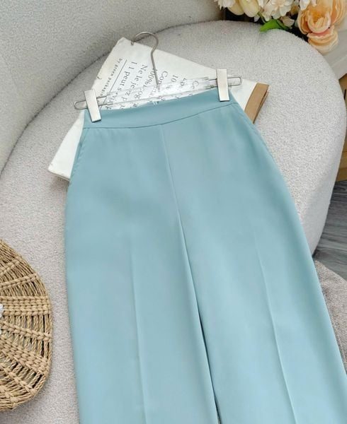 Quần Cotton Chéo Thiết Kế TuTu Store Phù Hợp Đi Làm Dành Cho Nữ - Mã QS587