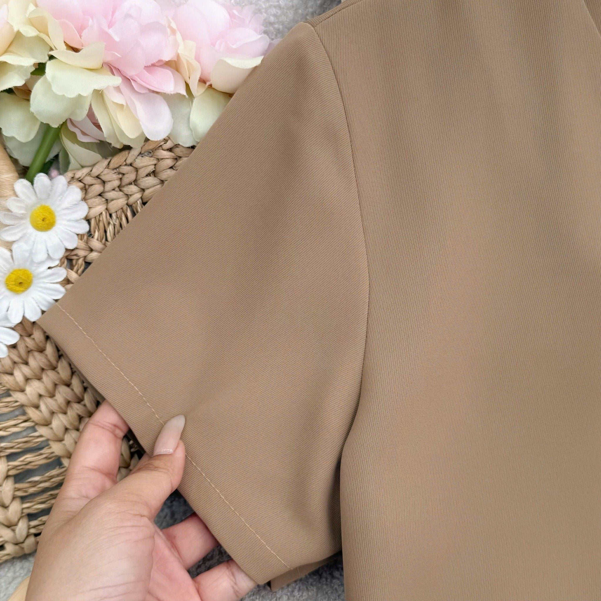 Áo Cotton Chéo Thiết Kế TuTu Store Phù Hợp Đi Chơi Dành Cho Nữ - Mã AS587