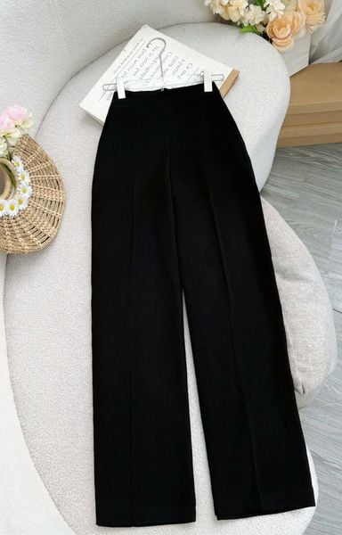 Quần Chéo Nhung Hàn Thiết Kế TuTu Store Phù Hợp Đi Làm Dành Cho Nữ - Mã QS586