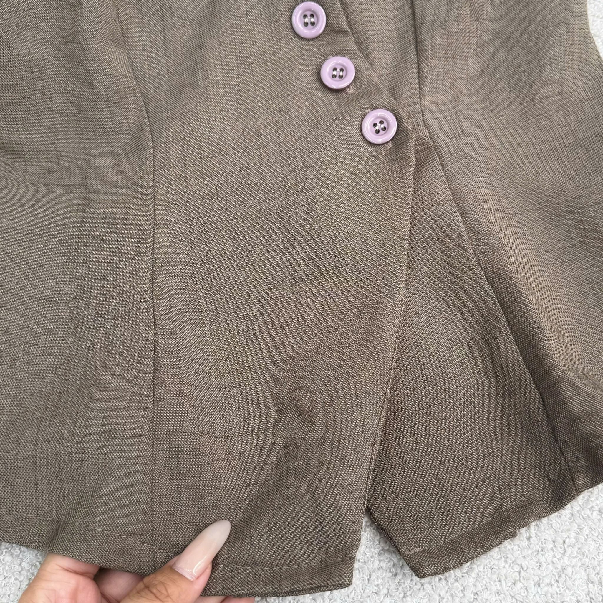 Áo Bố Gân Hàn Quốc Peplum Thiết Kế TuTu Store Phù Hợp Đi Làm Dành Cho Nữ - Mã A512