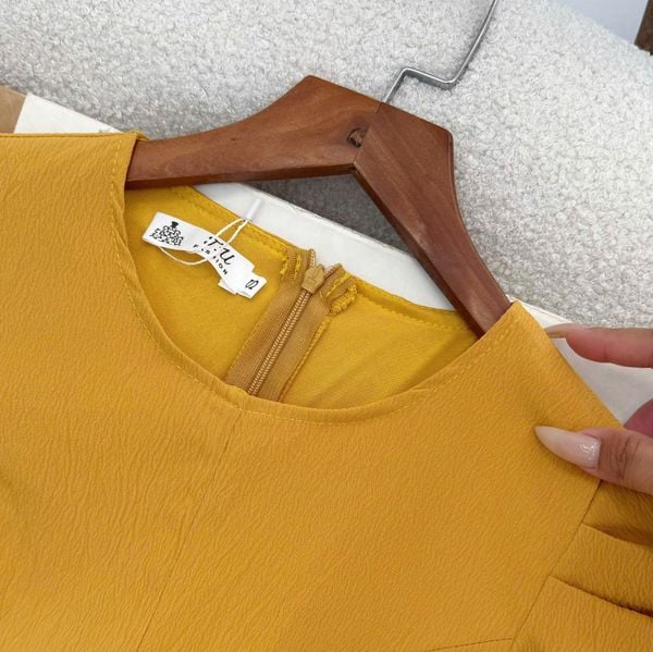 Đầm Cotton Xốp Thiết Kế TuTu Store Phù Hợp Đi Làm Dành Cho Nữ - Mã D1122