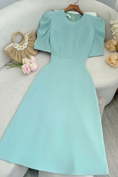 Đầm Cotton Xốp Thiết Kế TuTu Store Phù Hợp Đi Làm Dành Cho Nữ - Mã D1122