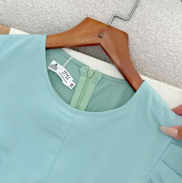 Đầm Cotton Xốp Thiết Kế TuTu Store Phù Hợp Đi Làm Dành Cho Nữ - Mã D1122