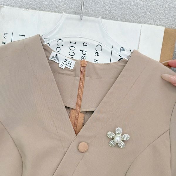 Áo Cotton Hàn Thiết Kế TuTu Store Phù Hợp Đi Làm Dành Cho Nữ - Mã A539