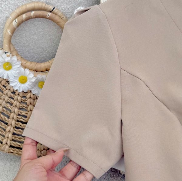 Áo Cotton Hàn Thiết Kế TuTu Store Phù Hợp Đi Làm Dành Cho Nữ - Mã A539