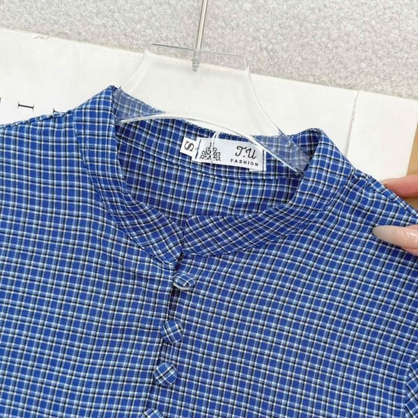 Áo Xô Caro Thiết Kế TuTu Store Phù Hợp Đi Làm Dành Cho Nữ - Mã AS589