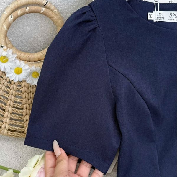 Áo Bố Xược Peplum Thiết Kế TuTu Store Phù Hợp Đi Làm Dành Cho Nữ - Mã A568
