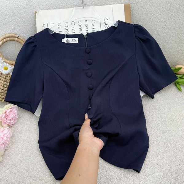 Áo Bố Xược Peplum Thiết Kế TuTu Store Phù Hợp Đi Làm Dành Cho Nữ - Mã A568