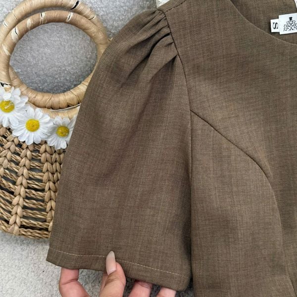 Áo Bố Xược Peplum Thiết Kế TuTu Store Phù Hợp Đi Làm Dành Cho Nữ - Mã A568