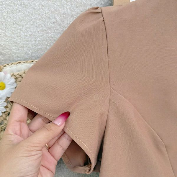Áo Đính Nơ Cotton Hàn Phù Hợp Đi Làm Thiết Kế TuTu Store Dành Cho Nữ -Mã A486