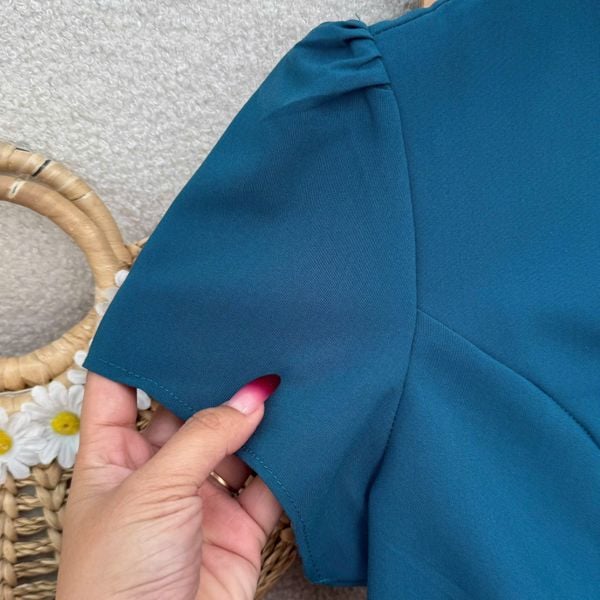 Áo Đính Nơ Cotton Hàn Phù Hợp Đi Làm Thiết Kế TuTu Store Dành Cho Nữ -Mã A486