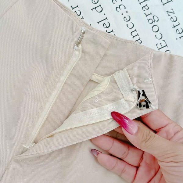 Quần Dài Cotton Chéo Công Sở Phù Hợp Đi Chơi Thiết Kế TuTu Store Dành Cho Nữ -Mã Q127