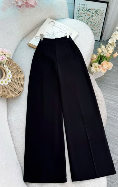 Quần Dài Cotton Chéo Công Sở Phù Hợp Đi Chơi Thiết Kế TuTu Store Dành Cho Nữ -Mã Q127