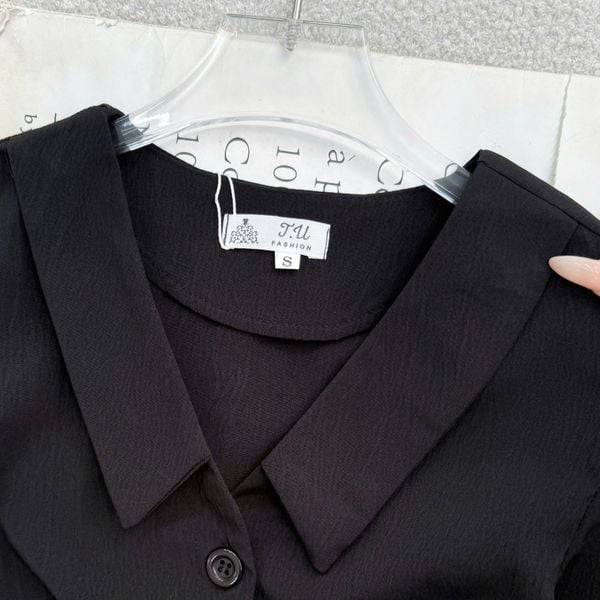 Áo Cotton Xốp Peplum Thiết Kế TuTu Store Phù Hợp Đi Làm Dành Cho Nữ - Mã A548