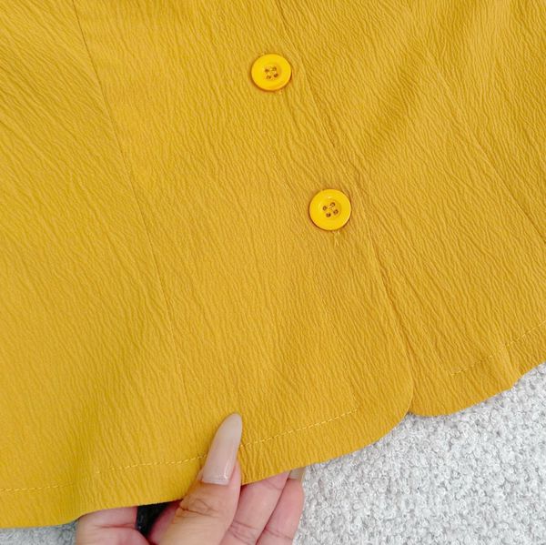 Áo Cotton Xốp Peplum Thiết Kế TuTu Store Phù Hợp Đi Làm Dành Cho Nữ - Mã A548