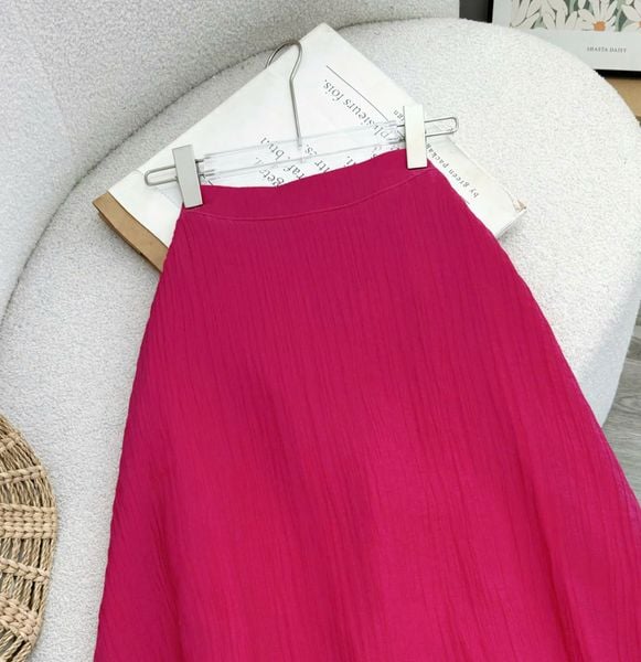 Chân Váy Tơ Nhăn Thiết Kế TuTu Store Phù Hợp Đi Làm Dành Cho Nữ - Mã VS580