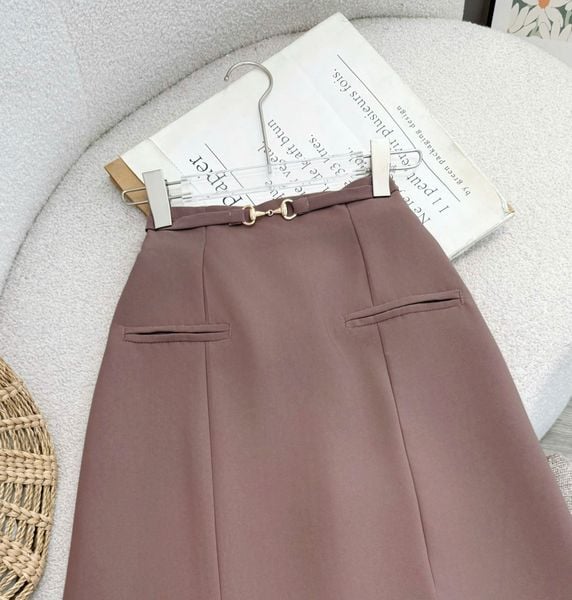 Chân Váy Cotton Hàn Thiết Kế TuTu Store Phù Hợp Đi Làm Dành Cho Nữ - Mã VS582
