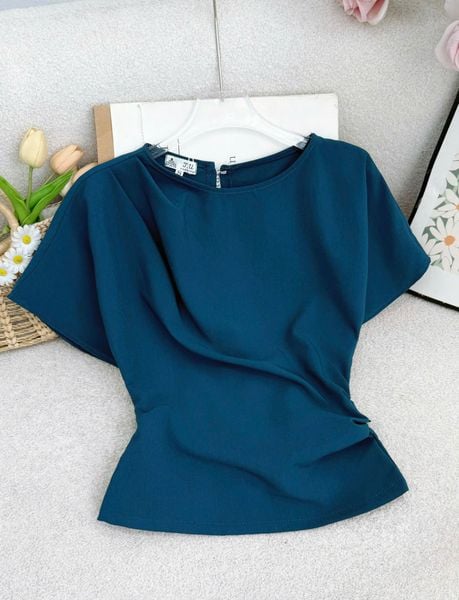 Áo Cotton Hàn Thiết Kế TuTu Store Phù Hợp Đi Làm Dành Cho Nữ - Mã AS582