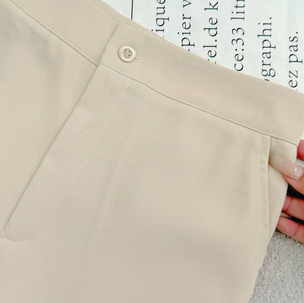 Quần Cotton Chéo Thiết Kế TuTu Store Phù Hợp Đi Làm Dành Cho Nữ - Mã Q140