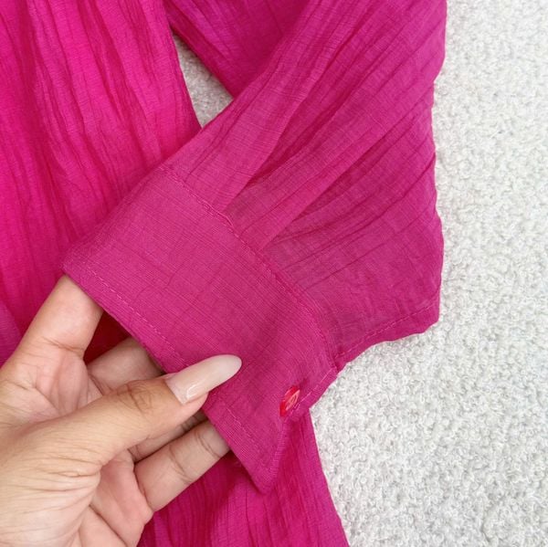 Áo Tơ Nhăn Thiết Kế TuTu Store Phù Hợp Đi Làm Dành Cho Nữ - Mã AS579