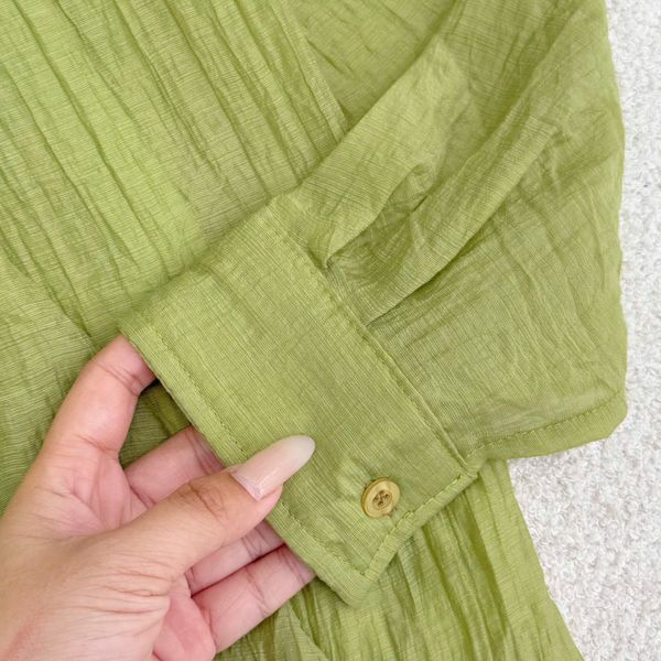 Áo Tơ Nhăn Thiết Kế TuTu Store Phù Hợp Đi Làm Dành Cho Nữ - Mã AS579